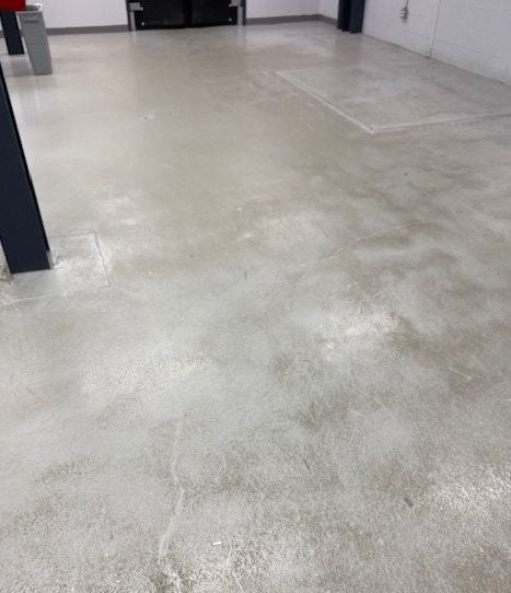 Machine Scrubbing / Epoxy Floor Cleaning — Packaging Facility