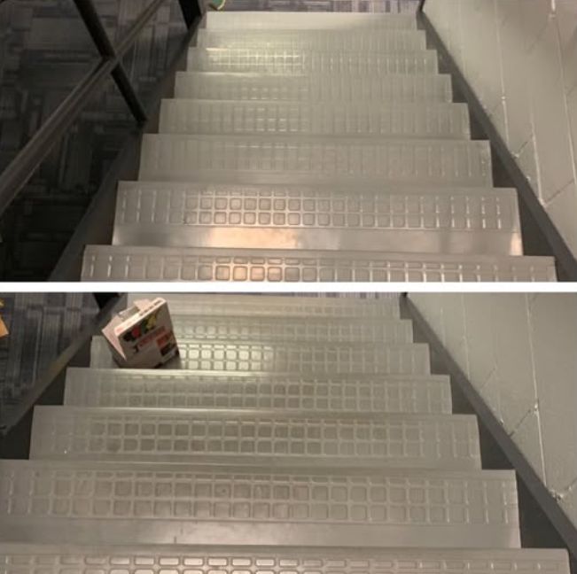 Stairwell Deep Cleaning — Pirelli Flooring Restoration
